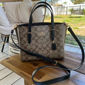 Coach Mollie Tote 25 In Signature Canvas
